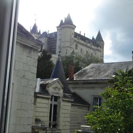 Vue Sur Chateau Et Loire Saumur Exterior photo